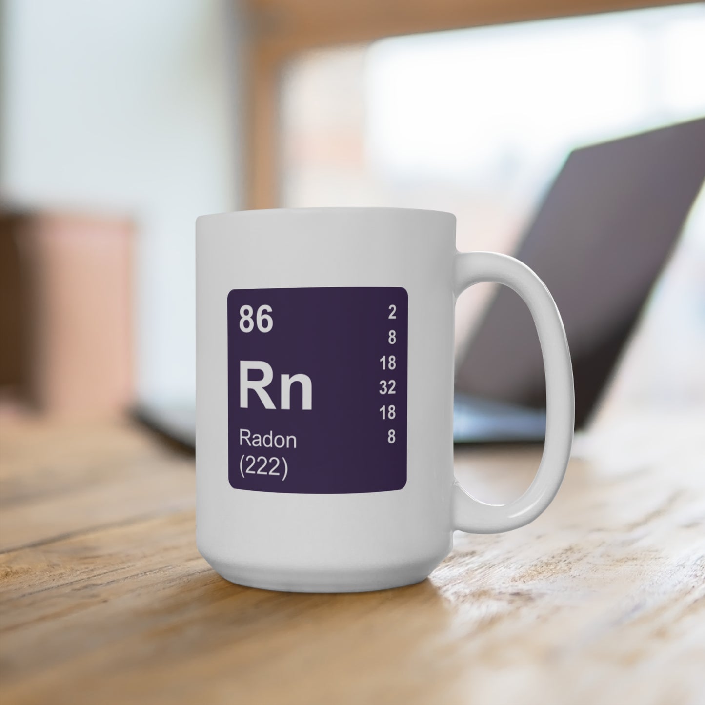 Coffee Mug 15oz - (086) Radon Rn