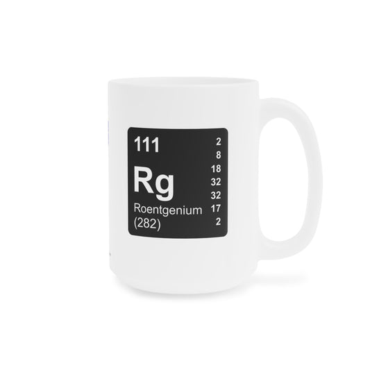 Coffee Mug 15oz - (111) Roentgenium Rg