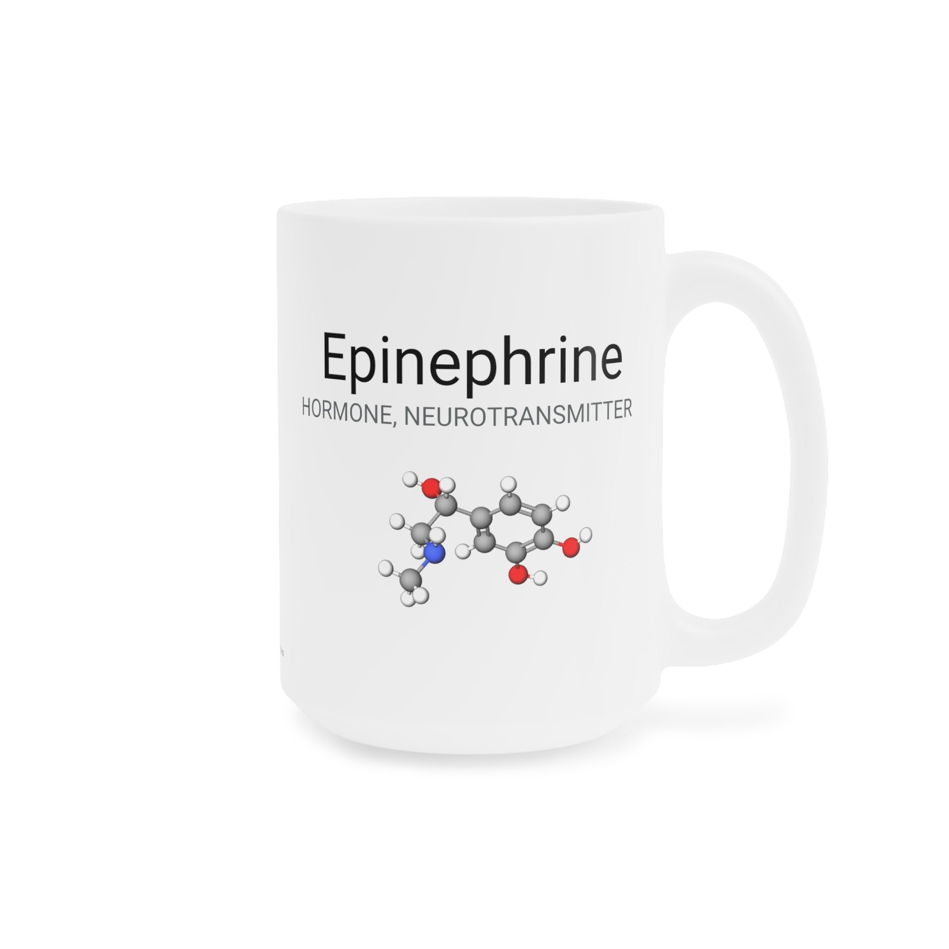 Coffee Mug 15oz -  Epinephrine Coffee Mug - Science Mugs - Precision Mugs 