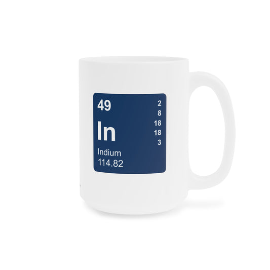 Coffee Mug 15oz - (049) Indium In