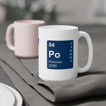 Coffee Mug 15oz - (084) Polonium Po