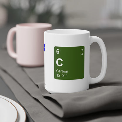 Coffee Mug 15oz - (006) Carbon C