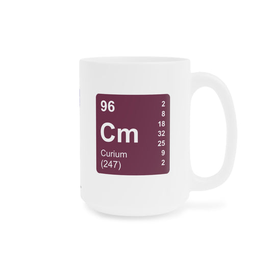 Coffee Mug 15oz - (096) Curium Cm