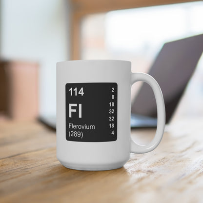 Coffee Mug 15oz - (114) Flerovium Fl