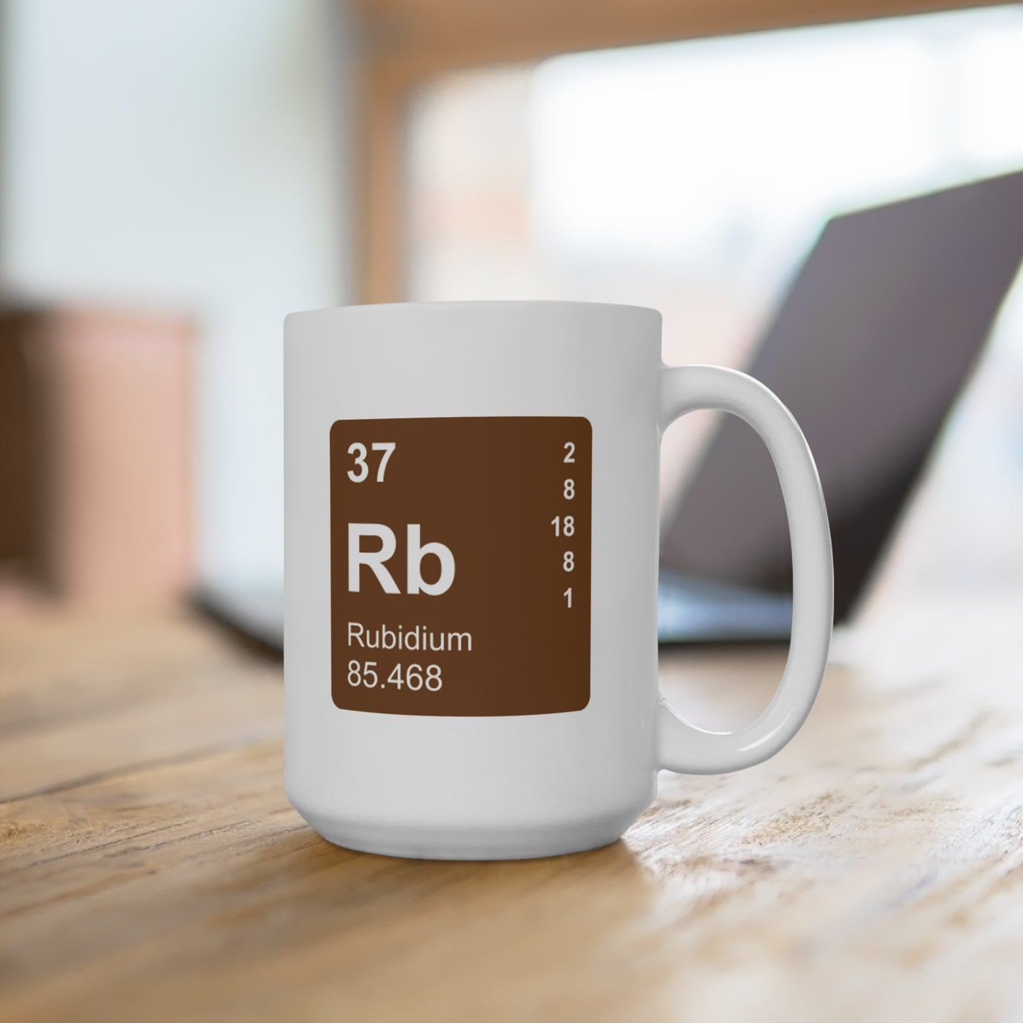 Coffee Mug 15oz - (037) Rubidium Rb