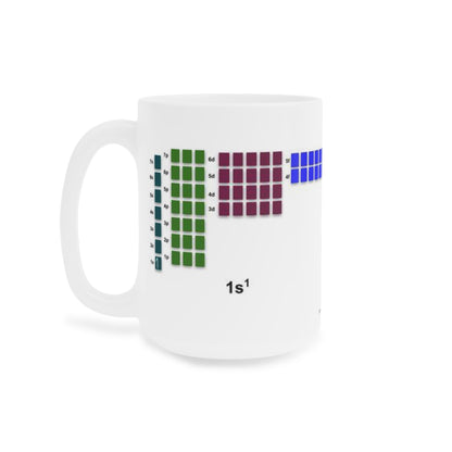 Coffee Mug 15oz - (001) Hydrogen H