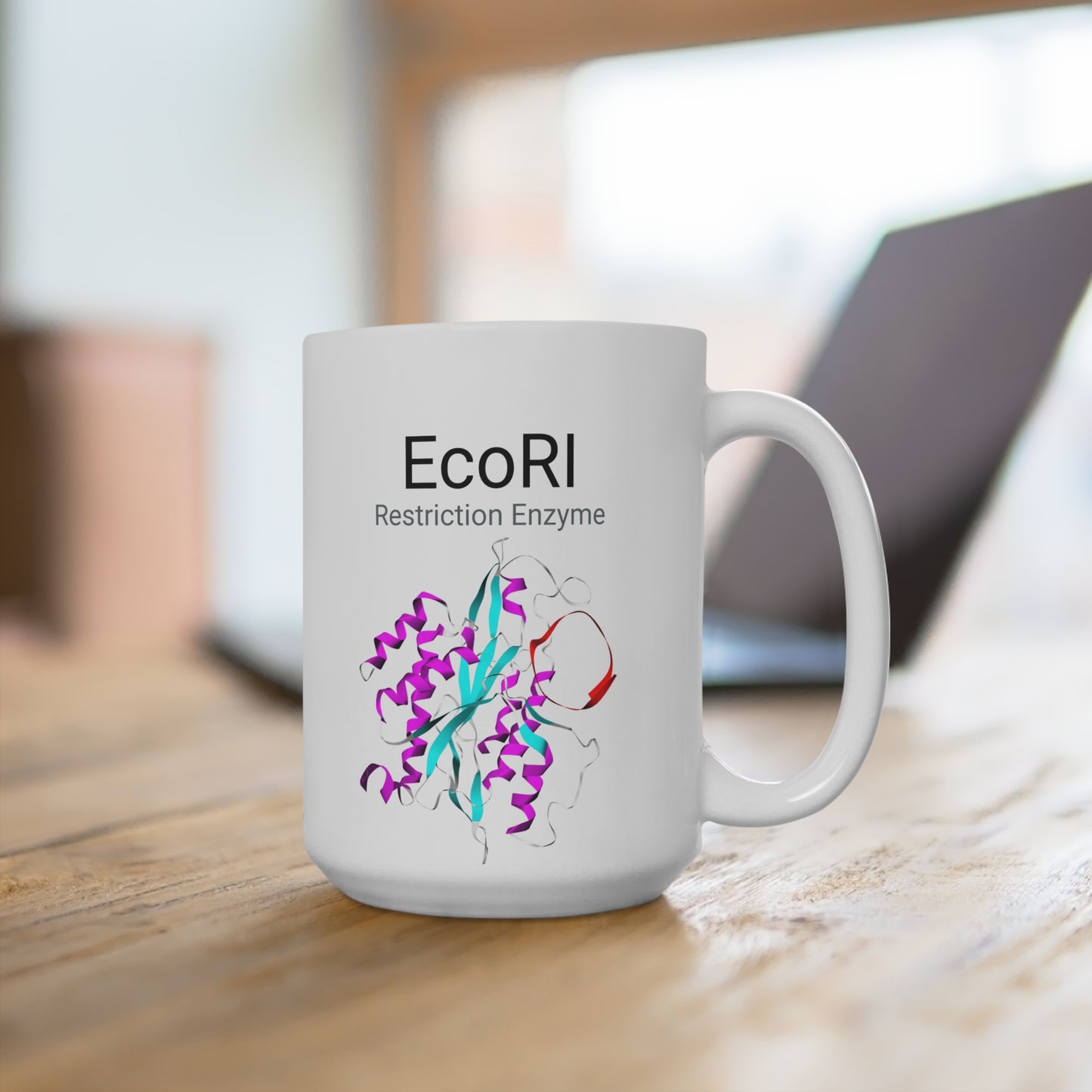 Coffee Mug 15oz - EcoRI Restriction Enzyme