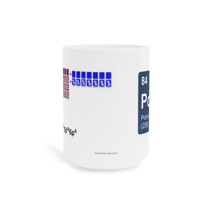 Coffee Mug 15oz - (084) Polonium Po