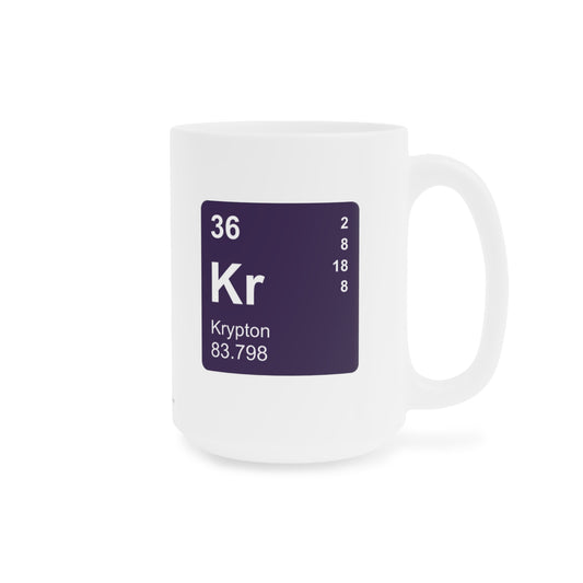 Coffee Mug 15oz - (036) Krypton Kr