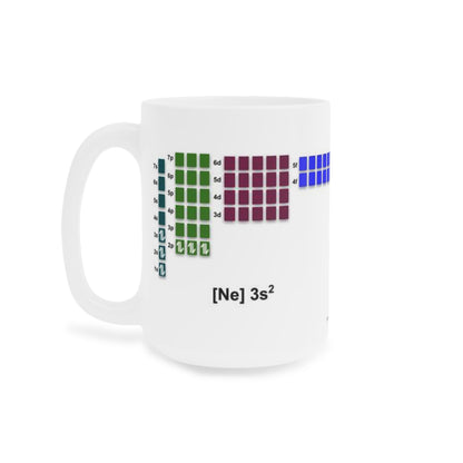 Coffee Mug 15oz - (012) Magnesium Mg