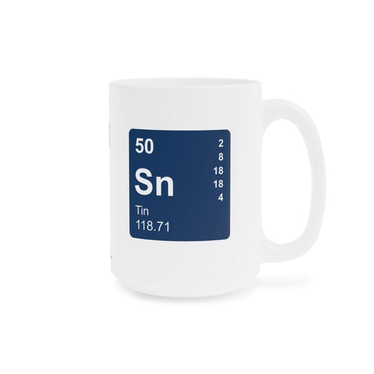 Coffee Mug 15oz - (050) Tin Sn