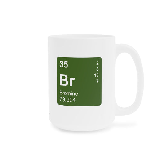 Coffee Mug 15oz - (035) Bromine Br