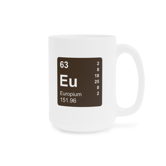 Coffee Mug 15oz - (063) Europium Eu