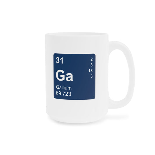 Coffee Mug 15oz - (031) Gallium Ga