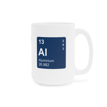 Coffee Mug 15oz - (013) Aluminum Al