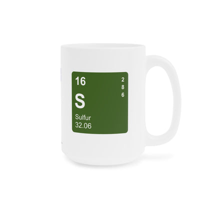 Coffee Mug 15oz - (016) Sulfur S