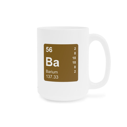 Coffee Mug 15oz - (056) Barium Ba