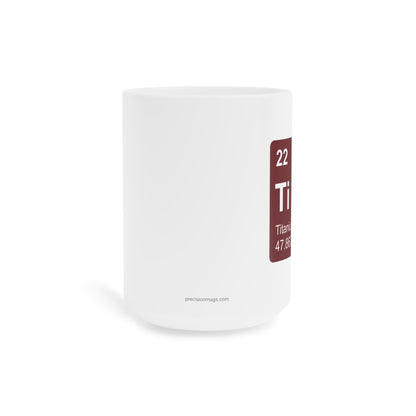 Coffee Mug 15oz - (022) Titanium Ti
