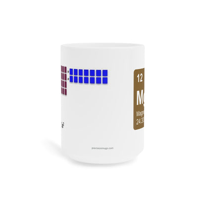 Coffee Mug 15oz - (012) Magnesium Mg