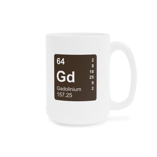Coffee Mug 15oz - (064) Gadolinium Gd