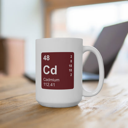 Coffee Mug 15oz - (048) Cadmium Cd