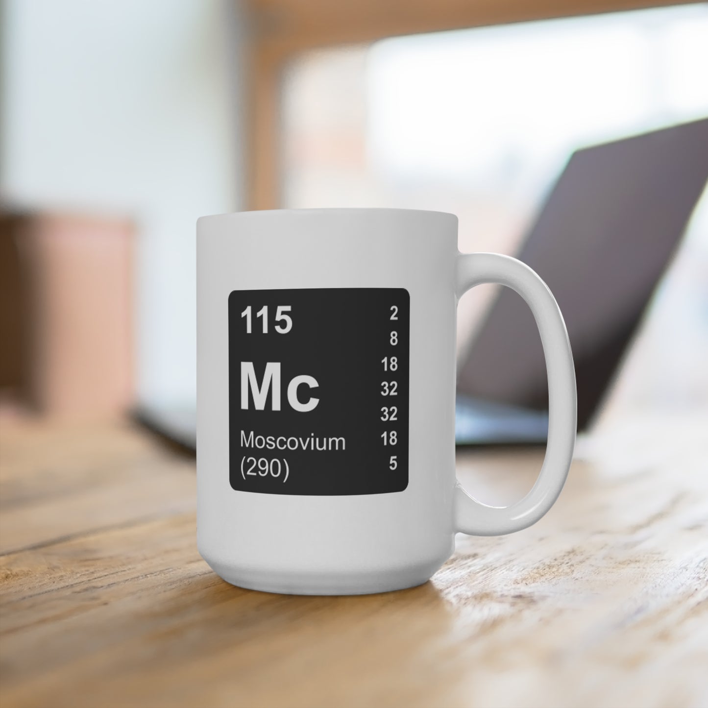 Coffee Mug 15oz - (115) Moscovium Mc