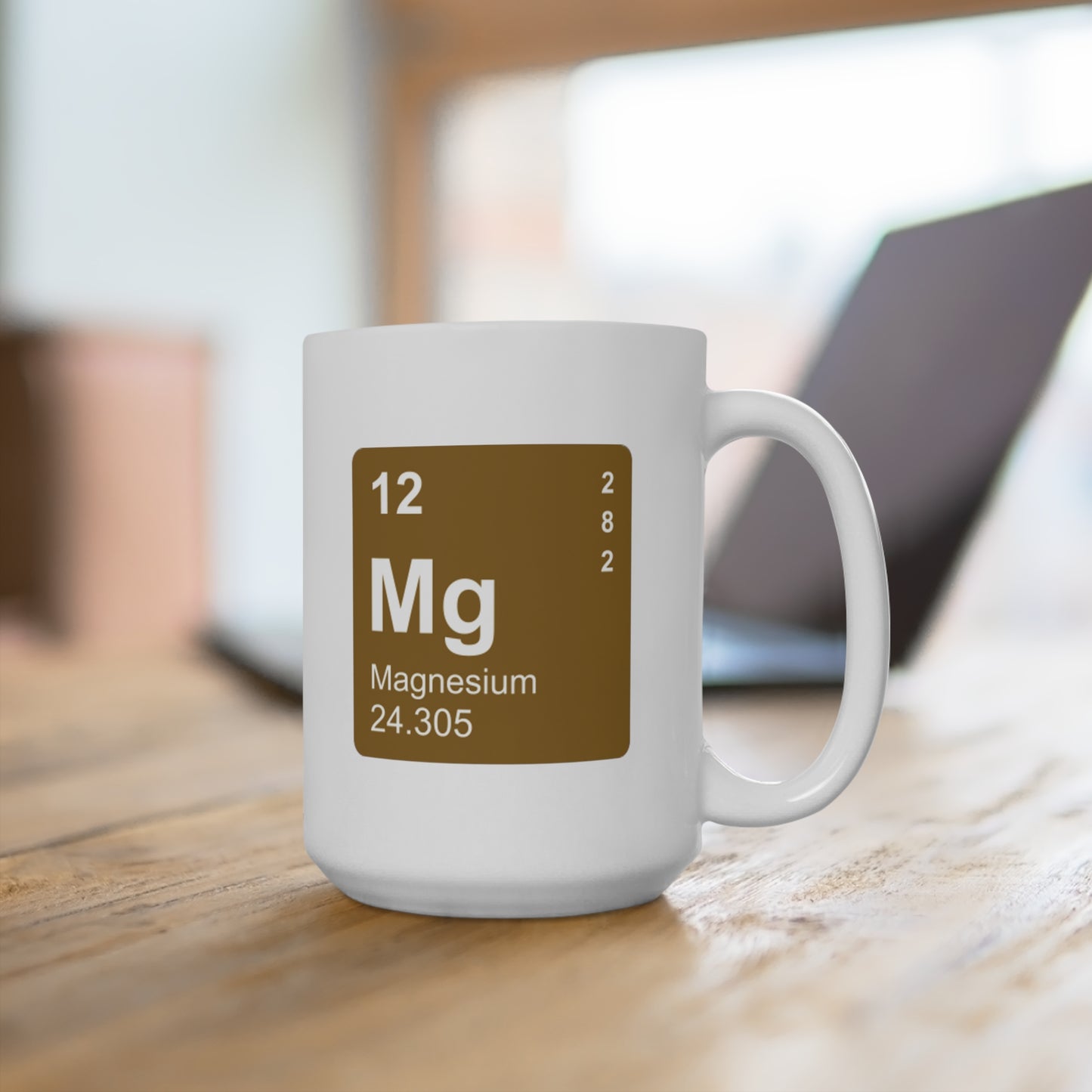 Coffee Mug 15oz - (012) Magnesium Mg