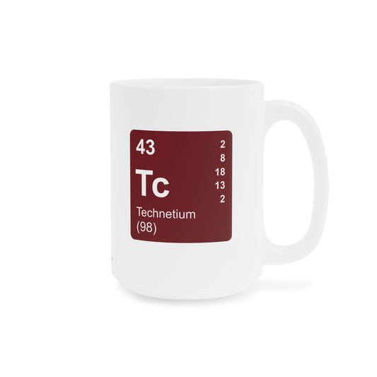 Coffee Mug 15oz - (043) Technetium  Tc