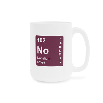 Coffee Mug 15oz - (102) Nobelium No