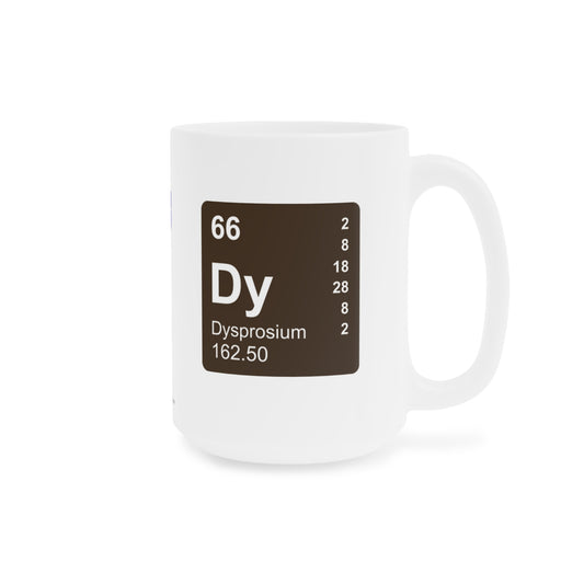 Coffee Mug 15oz - (066) Dysprosium Dy