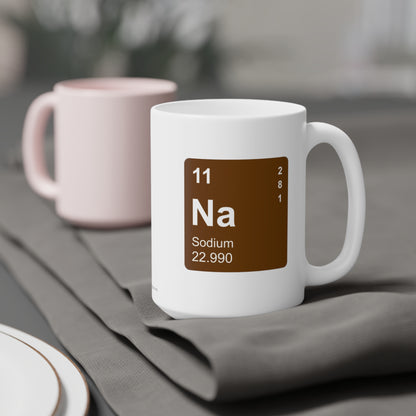Coffee Mug 15oz - (011) Sodium Na