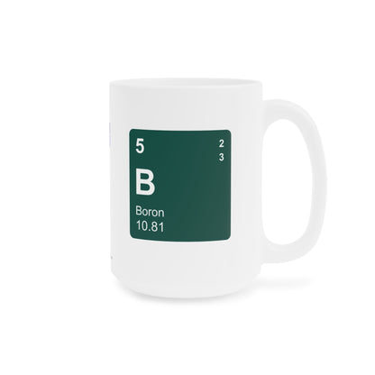 Coffee Mug 15oz - (005) Boron B