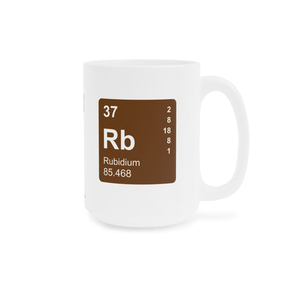 Coffee Mug 15oz - (037) Rubidium Rb