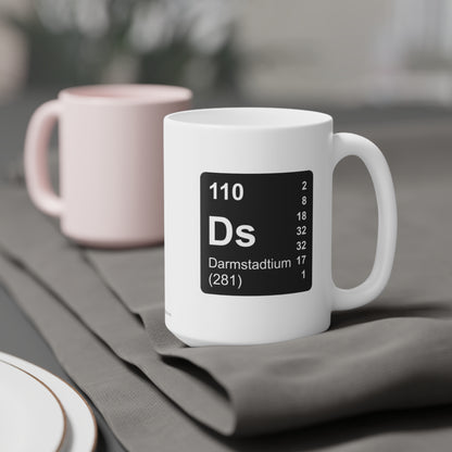 Coffee Mug 15oz - (110) Darmstadtium Ds