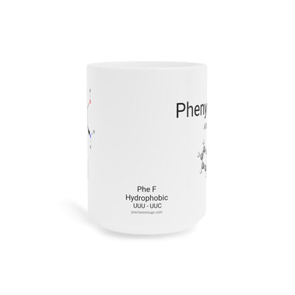 Coffee Mug 15oz - Phenylalanine