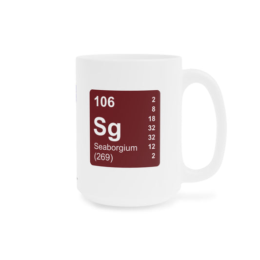 Coffee Mug 15oz - (106) Seaborgium Sg