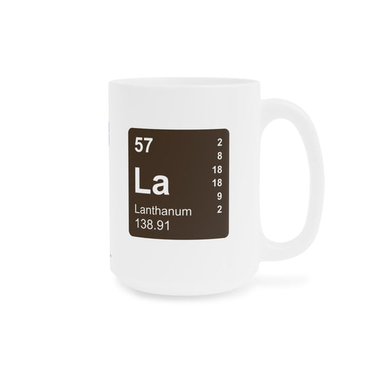 Coffee Mug 15oz - (057) Lanthanum La