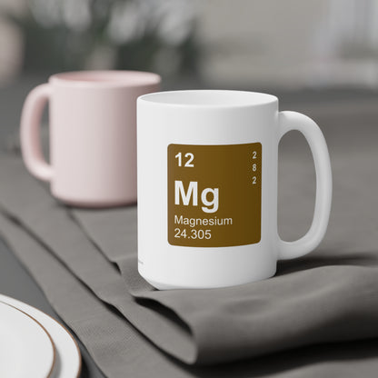 Coffee Mug 15oz - (012) Magnesium Mg