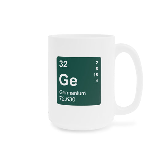 Coffee Mug 15oz - (032) Germanium Ge