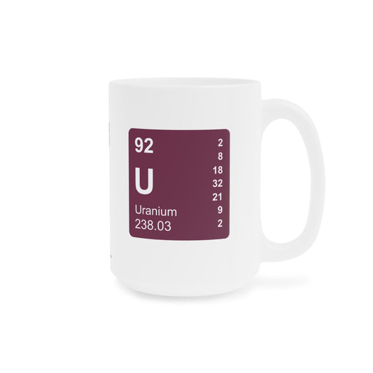 Coffee Mug 15oz - (092) Uranium U